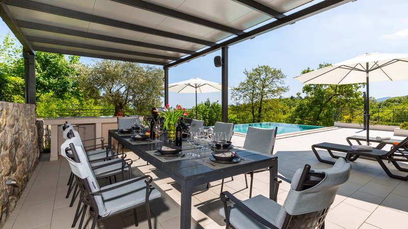 Villa Ruscus with pool Opatija Veprinac