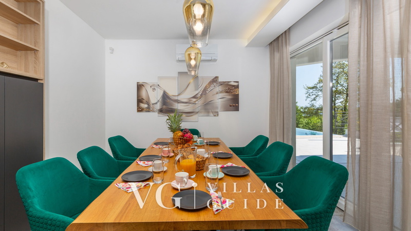 Villa De Lana pool Opatija-veprinac Kuhinja