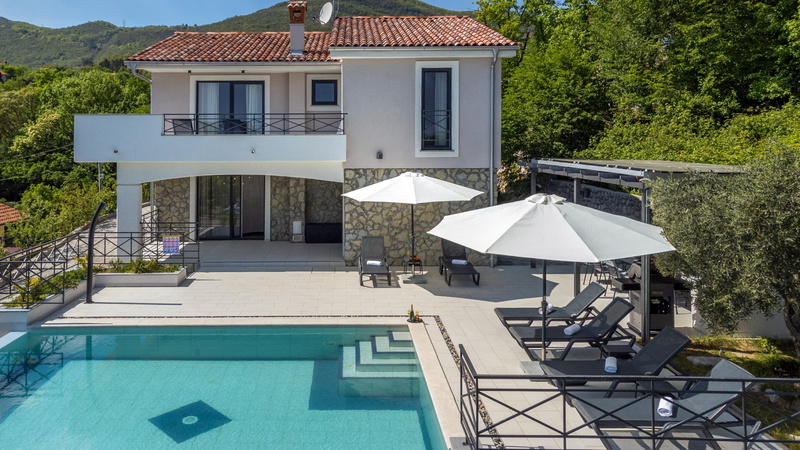 Villa Ruscus with pool Opatija Veprinac
