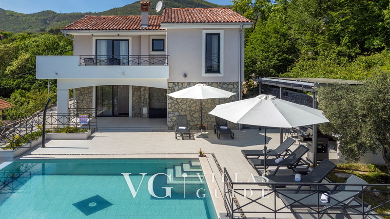 Villa De Lana pool Opatija-veprinac