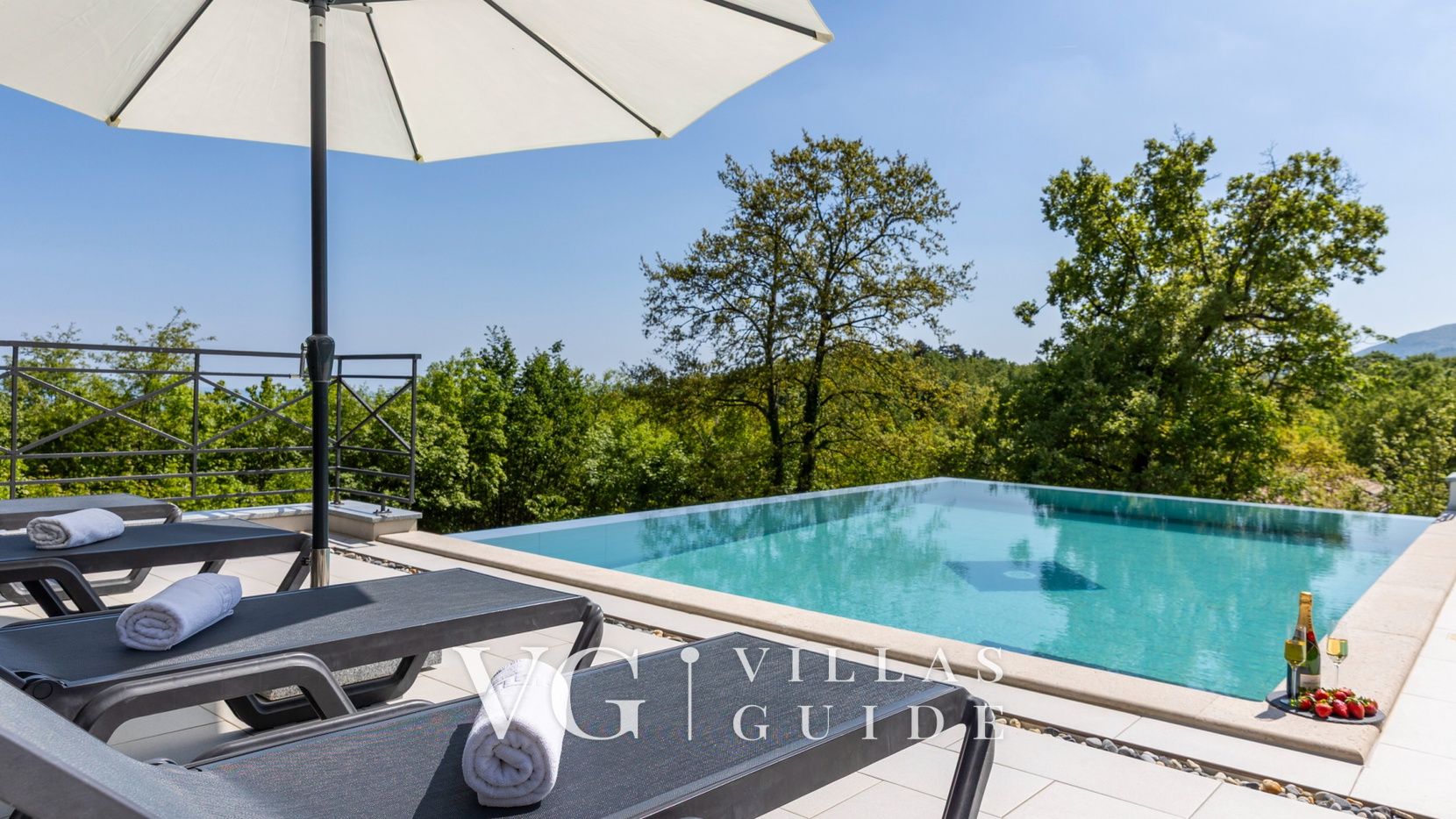 Villa De Lana pool Opatija-veprinac Bazen