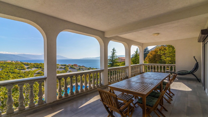 Villa Serenata pool &pet friendly Novi Vinodolski