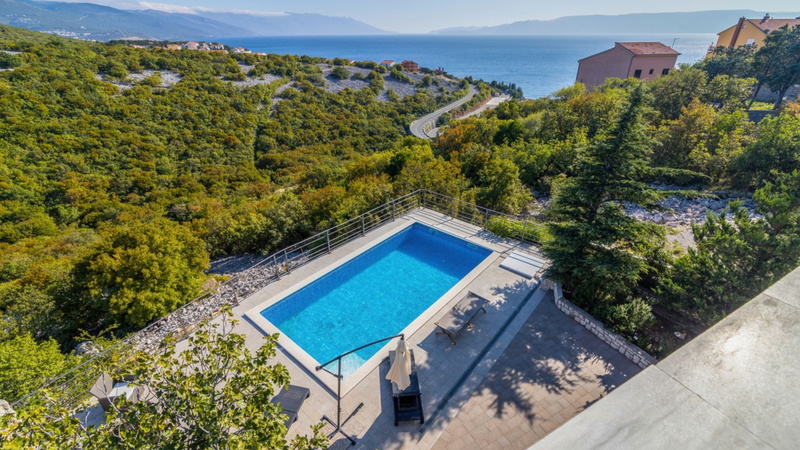 Villa Serenata pool &pet friendly Novi Vinodolski