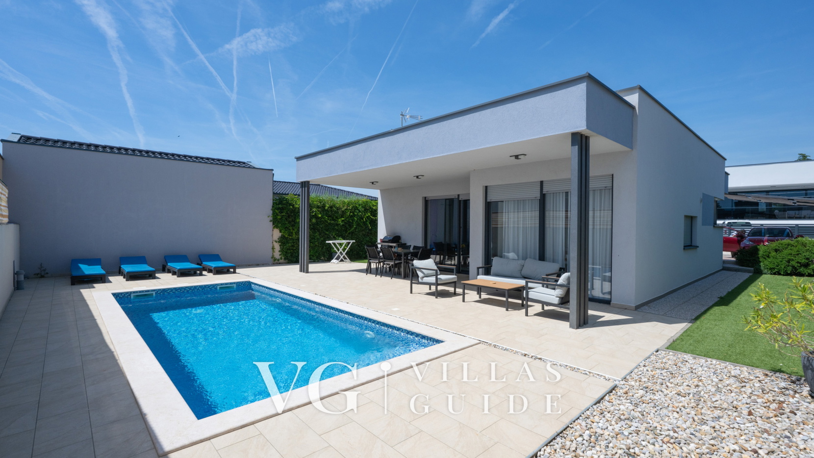 Villa Sofi Garten und Außenbereich