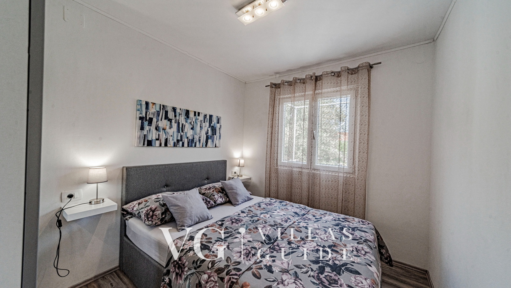 Villa Silencia with Whirlpool Spavaća soba