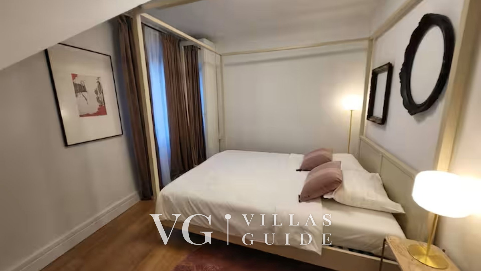 Casa La Campanella Camera da letto