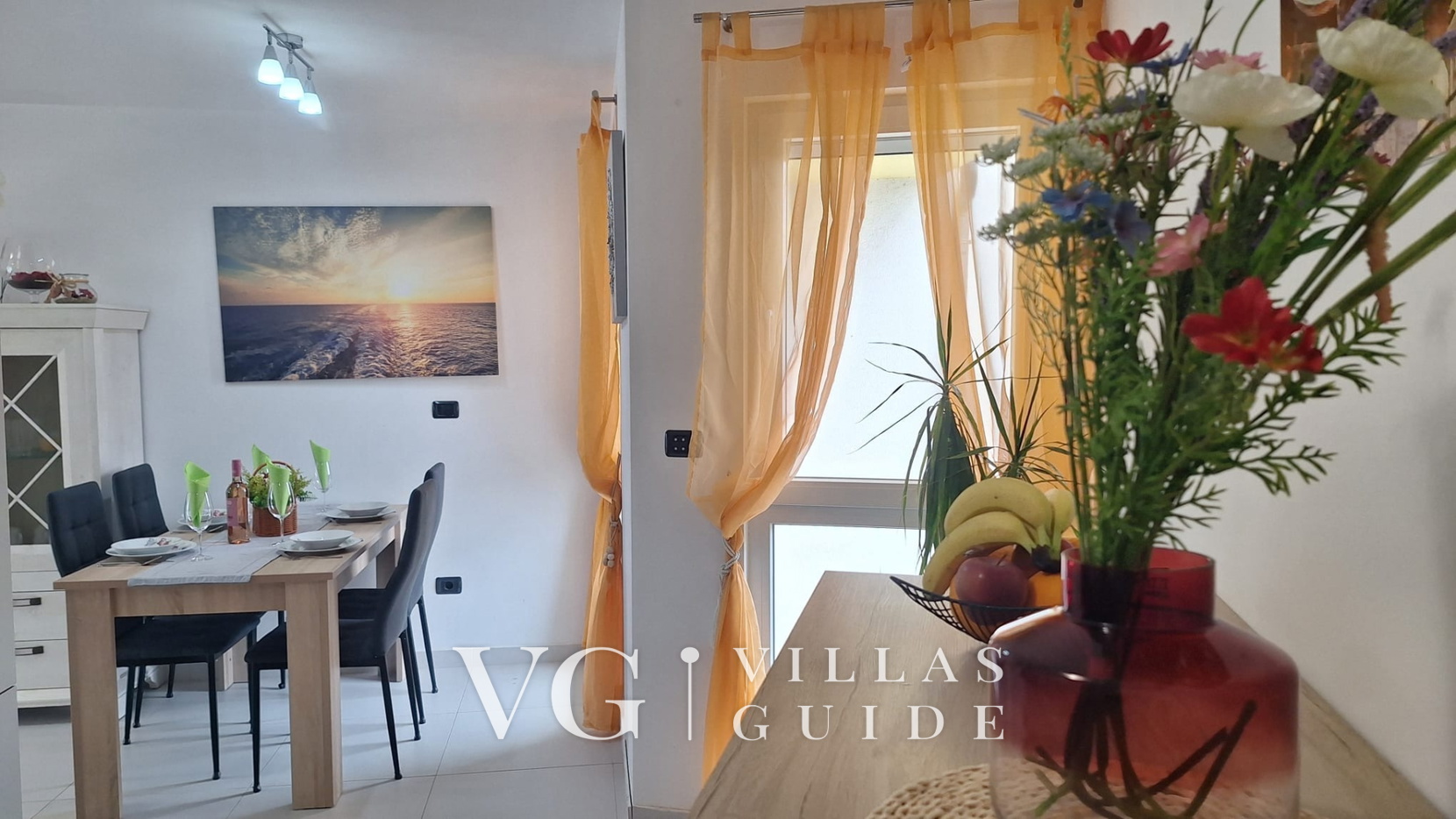 Apartman Sabina - sea view Kitchen