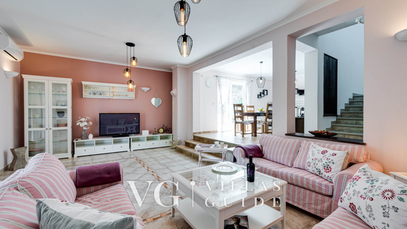Villa Angela - Lastovo Wohnzimmer