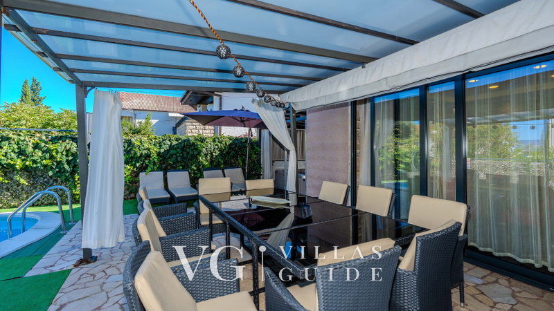 Villa Sea Miracle pool&welness Krk Garden and property exterior
