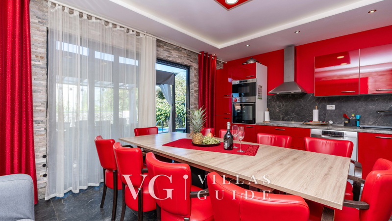 Villa Sea Miracle pool&welness Krk Kitchen