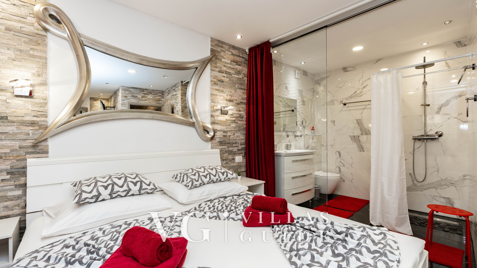 Villa Sea Miracle pool&welness Krk Bedroom