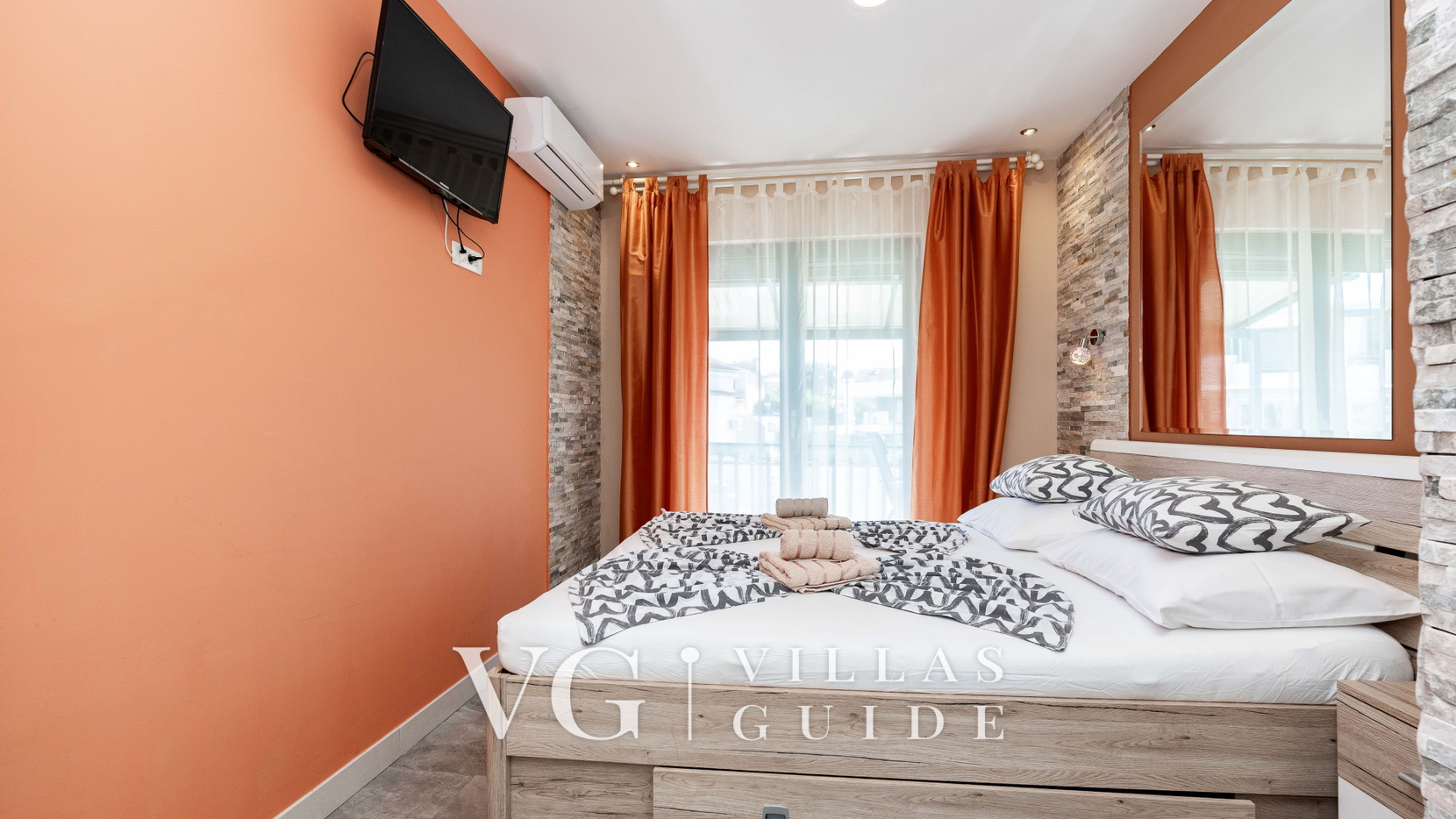 Villa Sea Miracle pool&welness Krk Bedroom