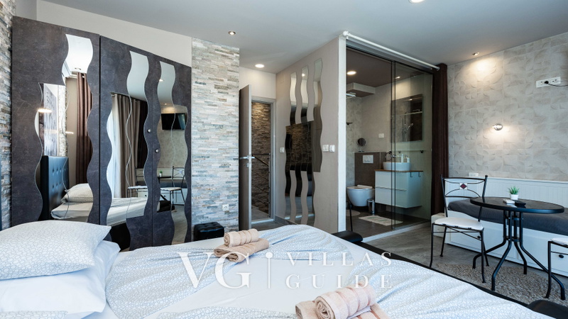 Villa Sea Miracle pool&welness Krk Bedroom