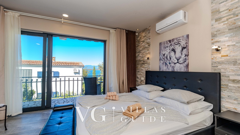 Villa Sea Miracle pool&welness Krk Bedroom