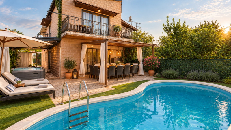 Villa Sea Miracle pool&welness Krk