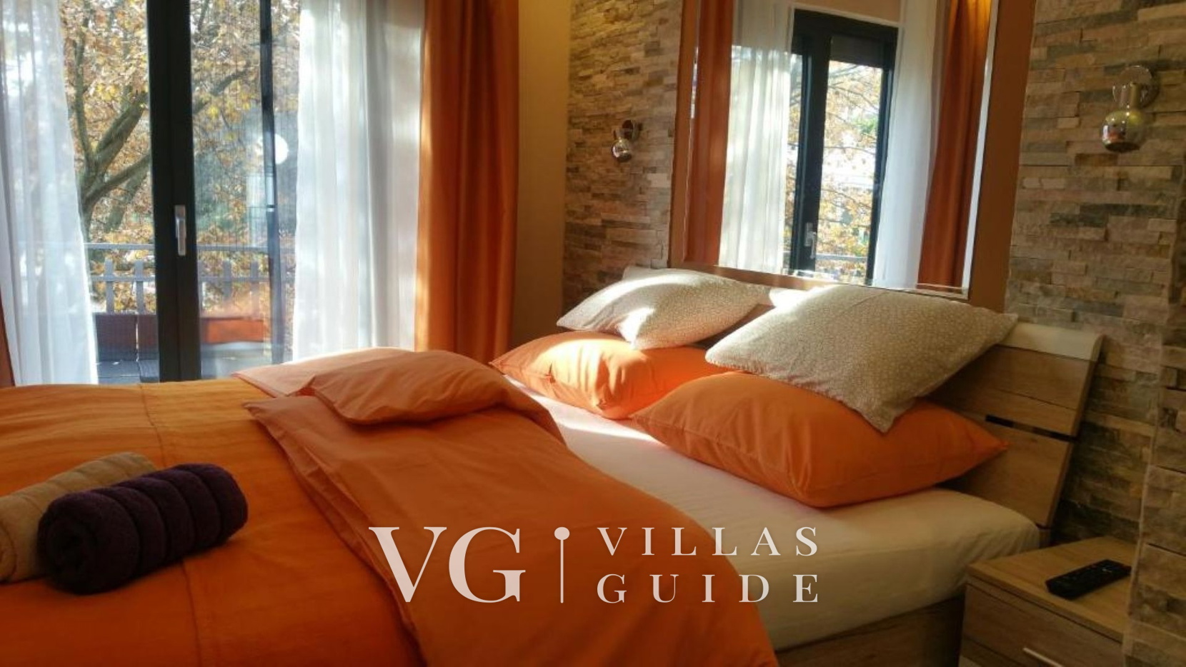 Villa Sea Miracle pool&welness Krk Spavaća soba