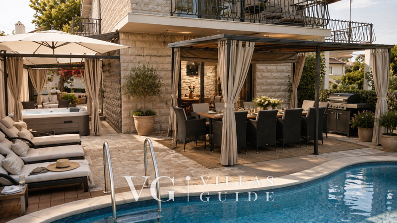 Villa Sea Miracle pool&welness Krk Garten und Außenbereich