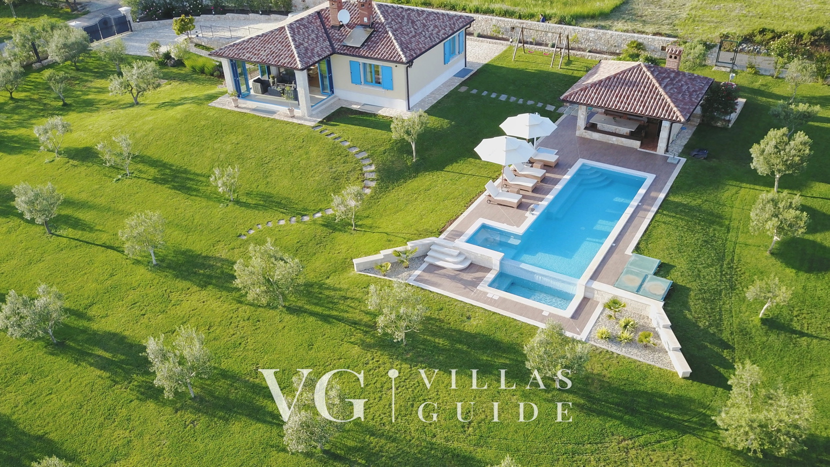 Villa Evelyn Garten und Außenbereich