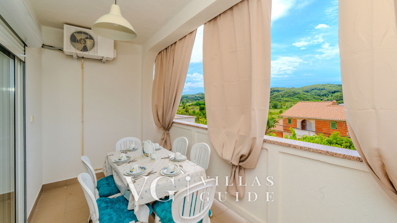 Apartman Sunset View Rab Garten und Außenbereich