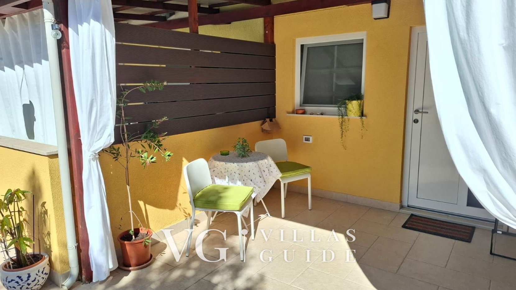Apartman Etta Garten und Außenbereich