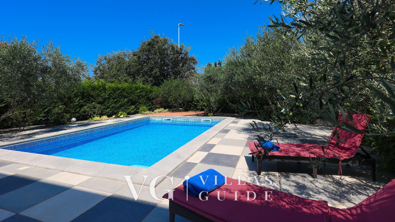 Villa Kostrena in a green oasis Pool