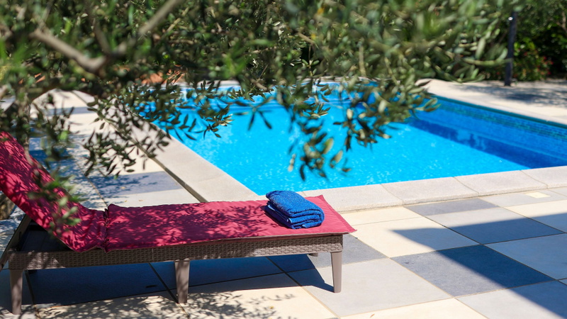 Villa Kostrena in a green oasis
