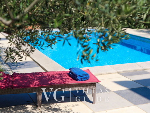 Villa Kostrena in a green oasis