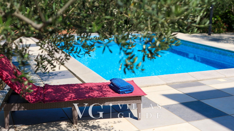 Villa Kostrena in a green oasis