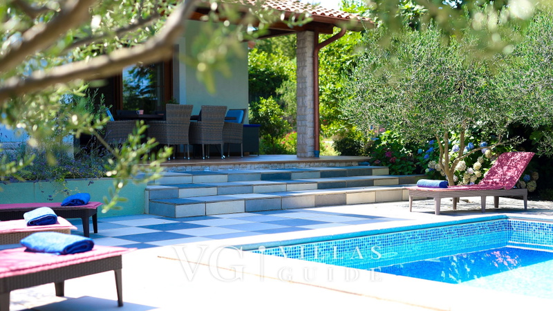 Villa Kostrena in a green oasis Pool
