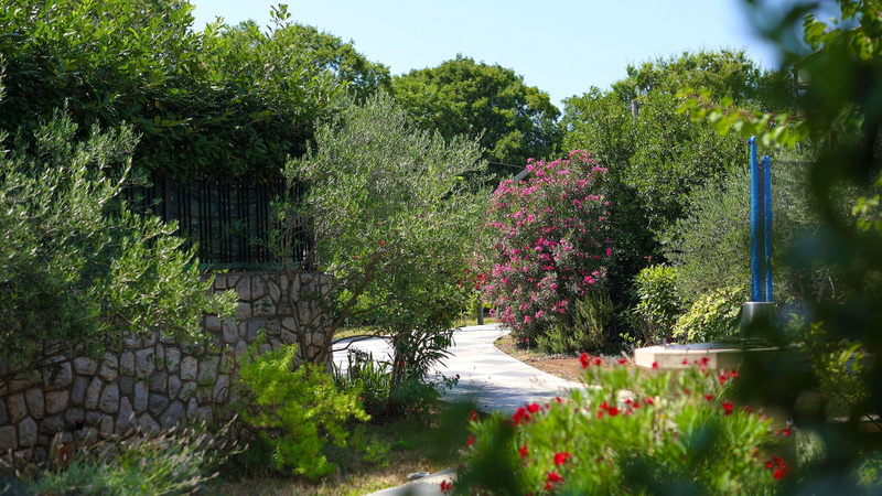 Villa Kostrena in a green oasis