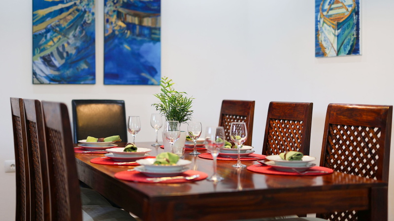 Villa Kostrena in a green oasis