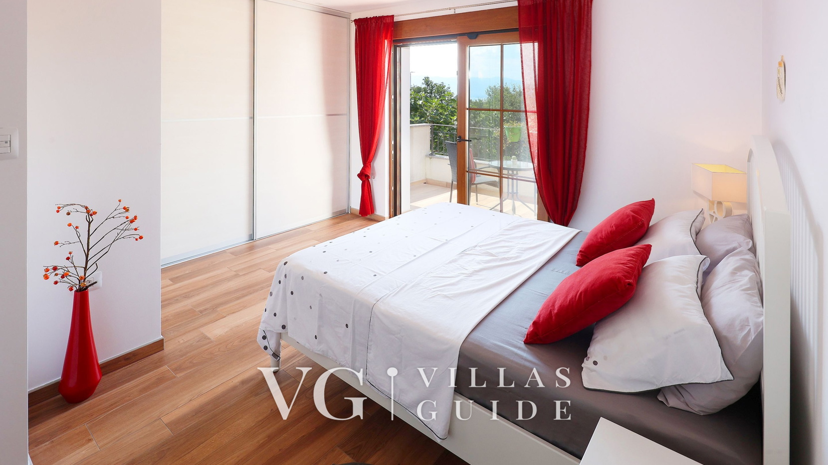 Villa Kostrena in a green oasis Schlafzimmer