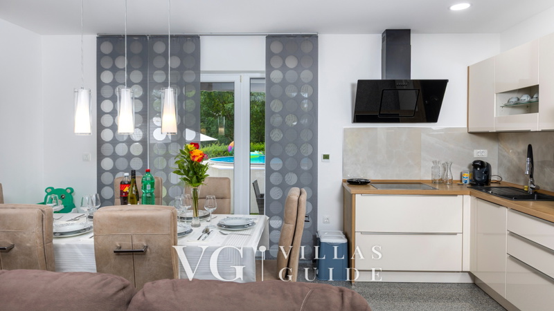 Holiday home Luna pool Opatija Kastav Küche