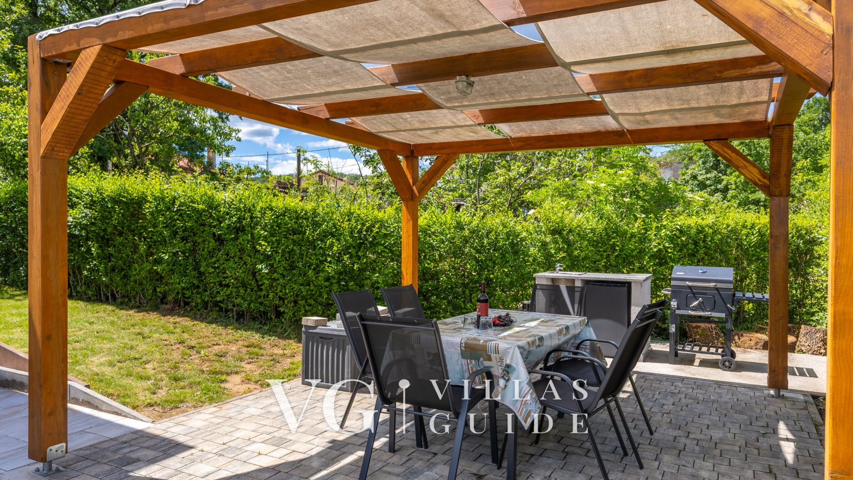 Holiday home Luna pool Opatija Kastav Garten und Außenbereich