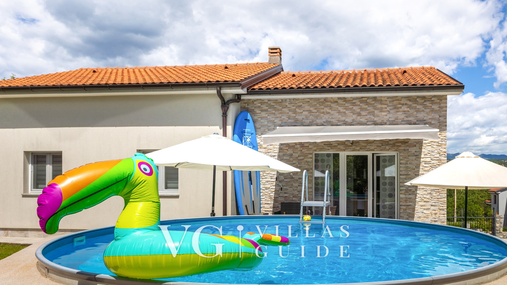 Holiday home Luna pool Opatija Kastav Pool