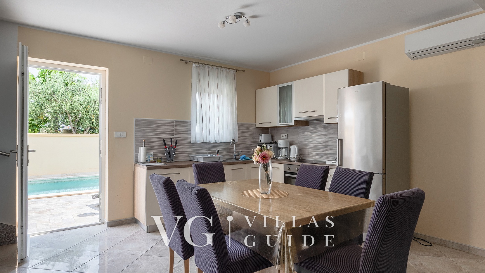 Villa Škarec 2 -Private Pool & Beach Within Walking Distance (10 min) Küche