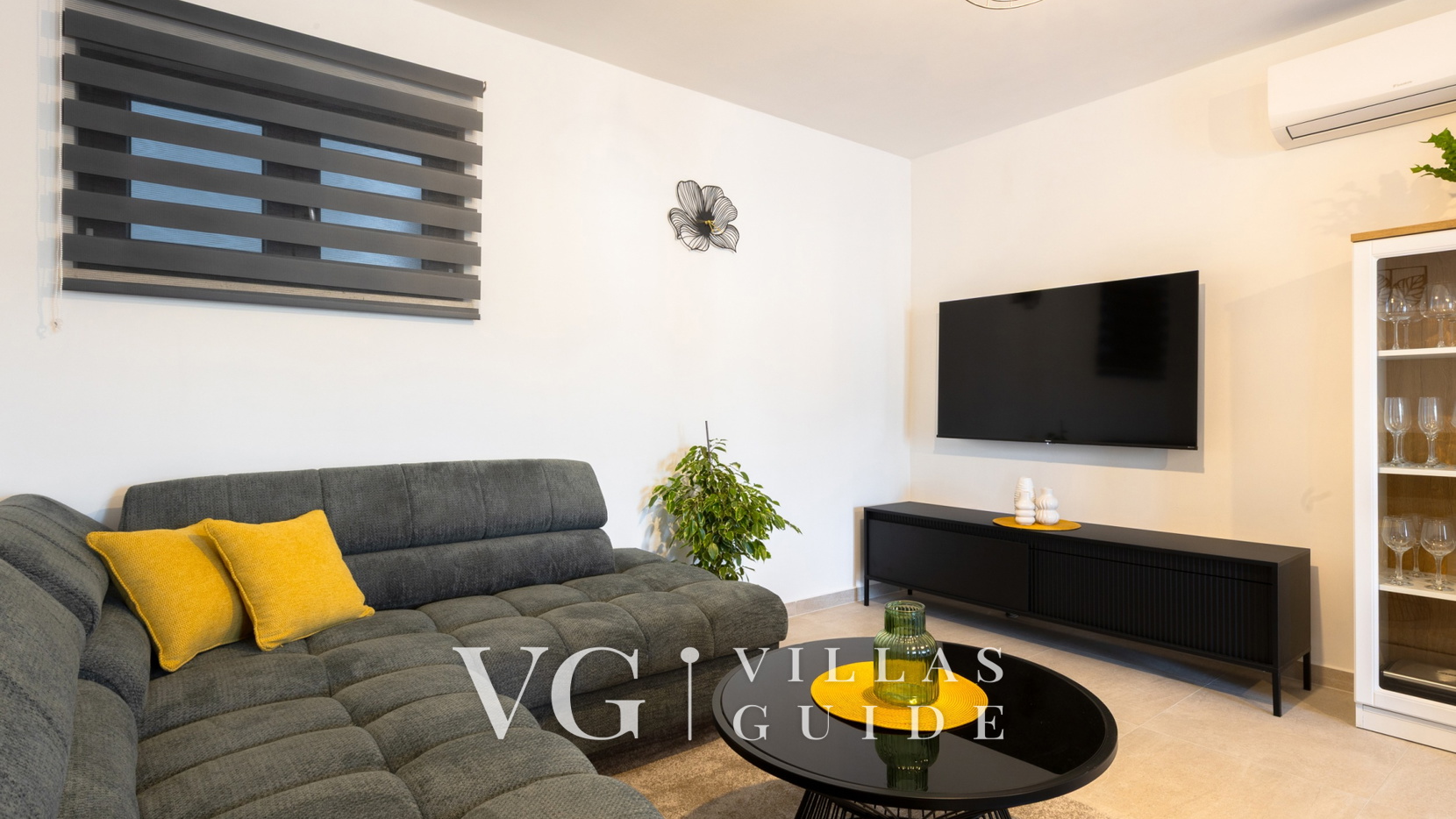 Villa Marija with sea view Wohnzimmer