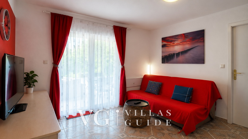 Apartment Oliva Wohnzimmer