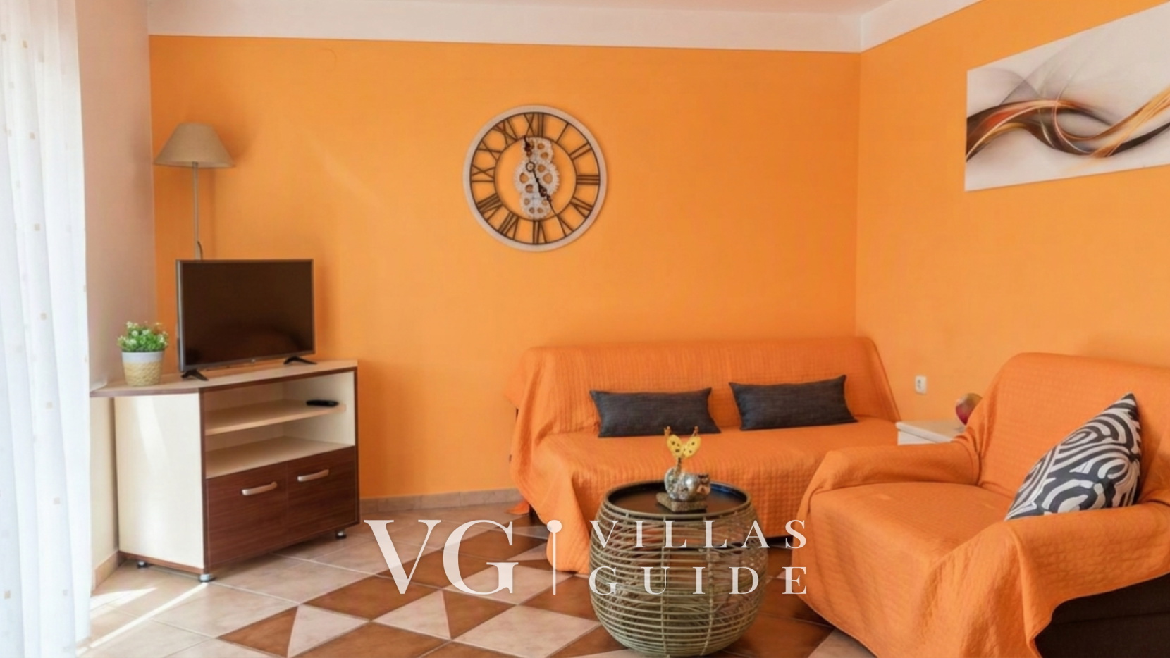 Apartment Pineta Wohnzimmer