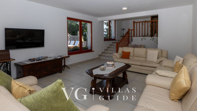 Villa Dragović Wohnzimmer