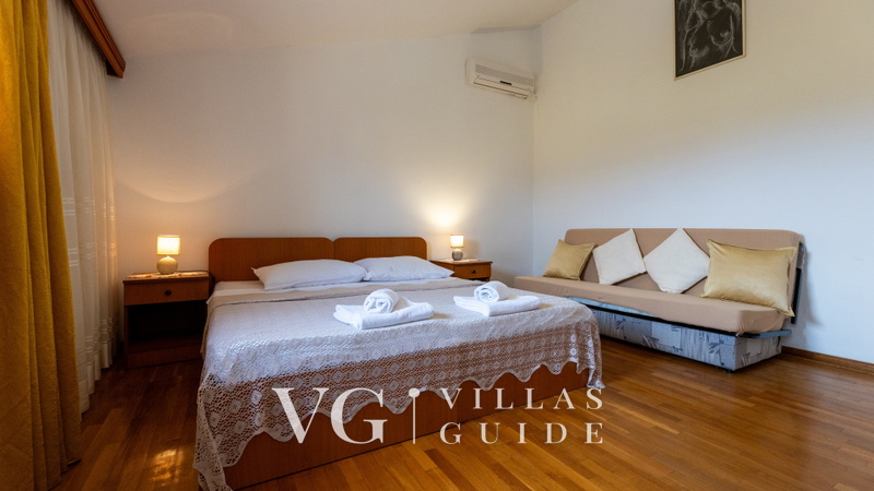 Villa Dragović Schlafzimmer