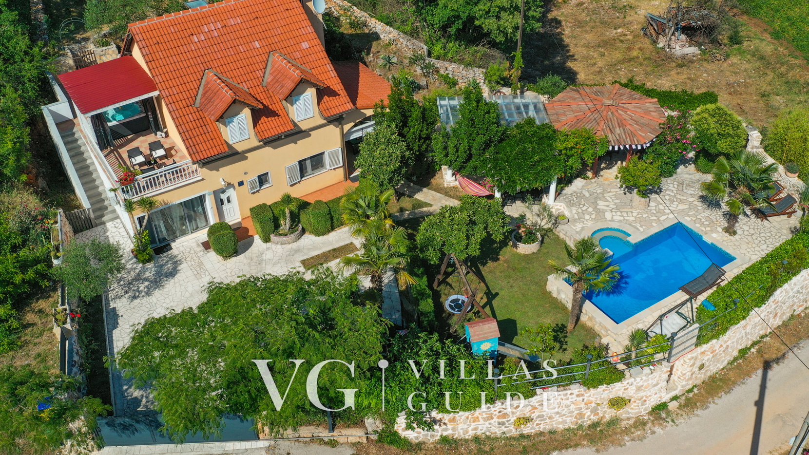 Hacienda Anna Garten und Außenbereich
