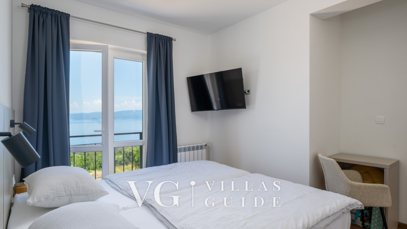 Casa Beana – Panoramic Sea View & Peaceful Oasis near Beach Spavaća soba