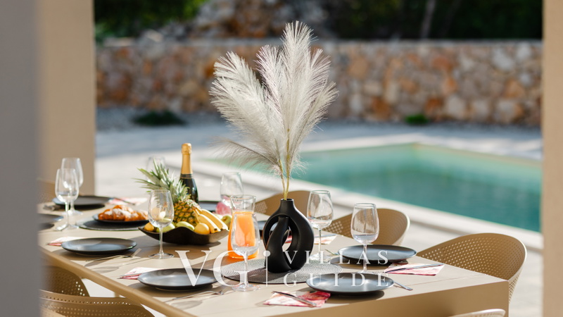 Villa Silente Oasis Krk Garten und Außenbereich