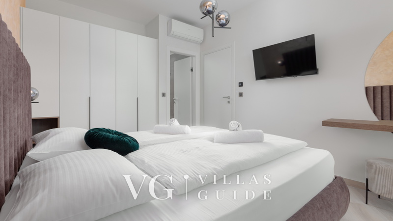 Villa Silente Oasis Krk Schlafzimmer