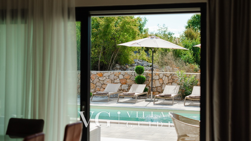 Villa Silente Oasis Krk Wohnzimmer