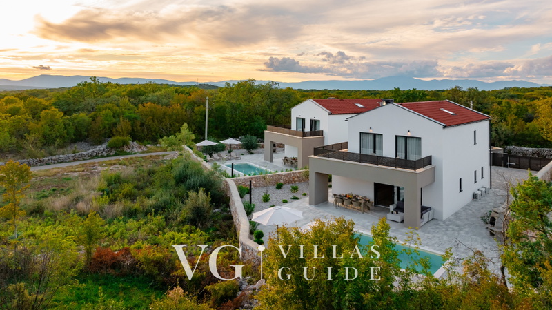 Villa Silente Oasis Krk Garten und Außenbereich