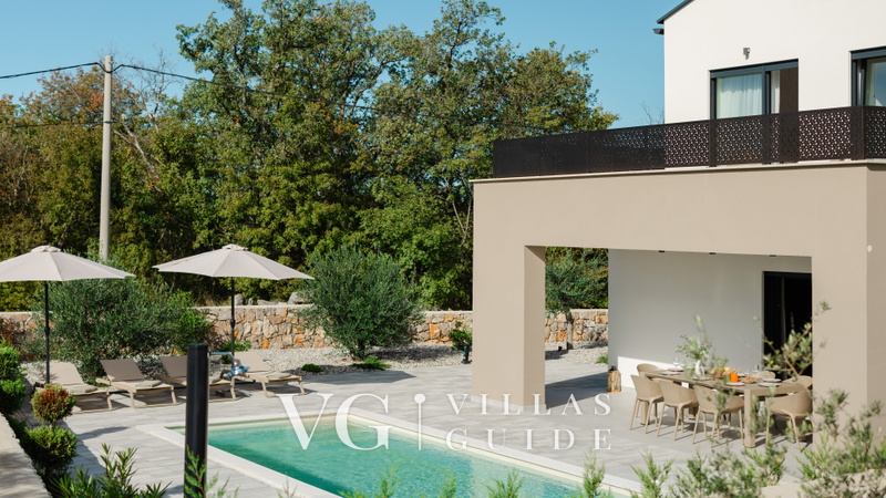 Villa Silente Oasis 2 Krk Garten und Außenbereich