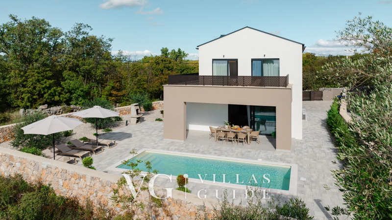 Villa Silente Oasis 2 Krk Garten und Außenbereich