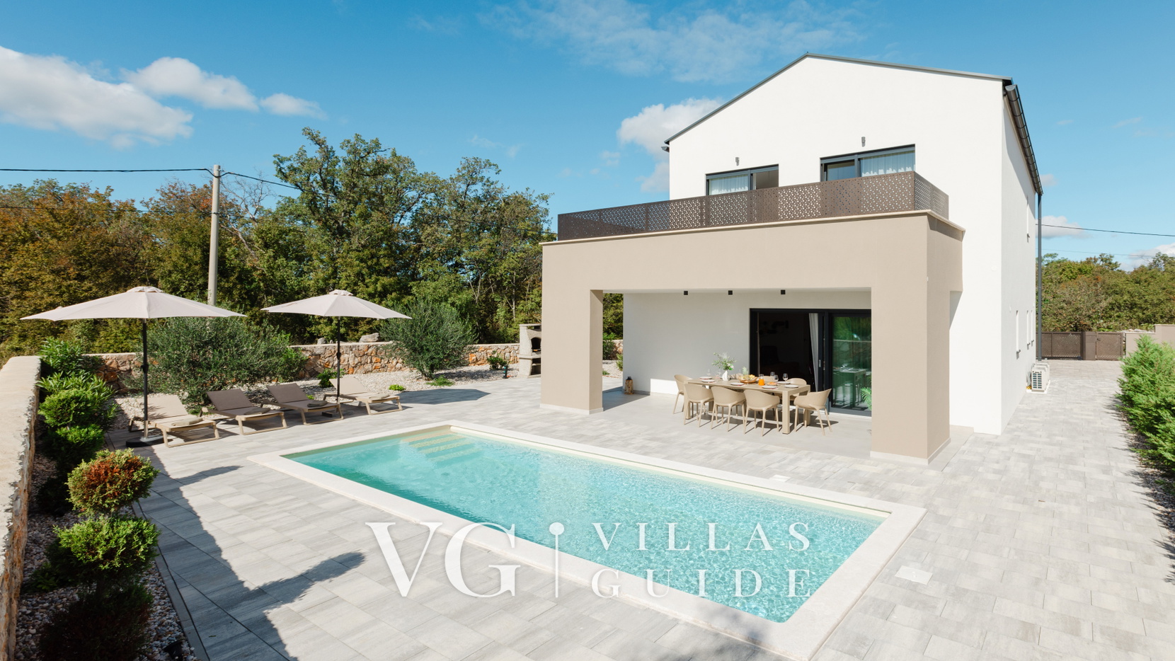 Villa Silente Oasis 2 Krk Garten und Außenbereich